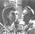 Leigh and Claude Rains in Caesar and Cleopatra
