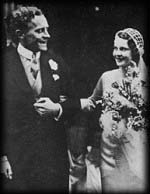 Leigh and Vivien on their wedding day, Dec. 20, 1932
